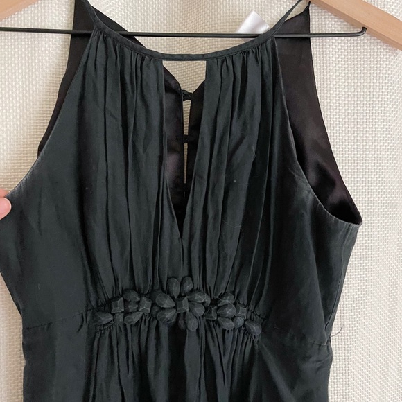 Black Flowy Dress - Picture 2 of 5